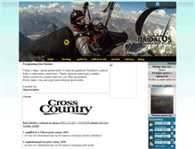 Tablet Screenshot of klubdaidalos.sk